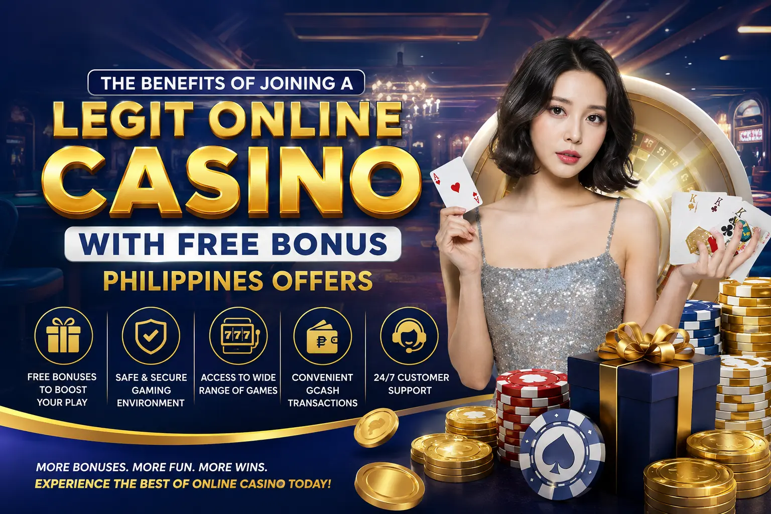 legit online casino with free bonus philippines