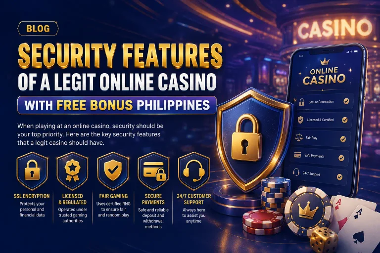 legit online casino with free bonus philippines