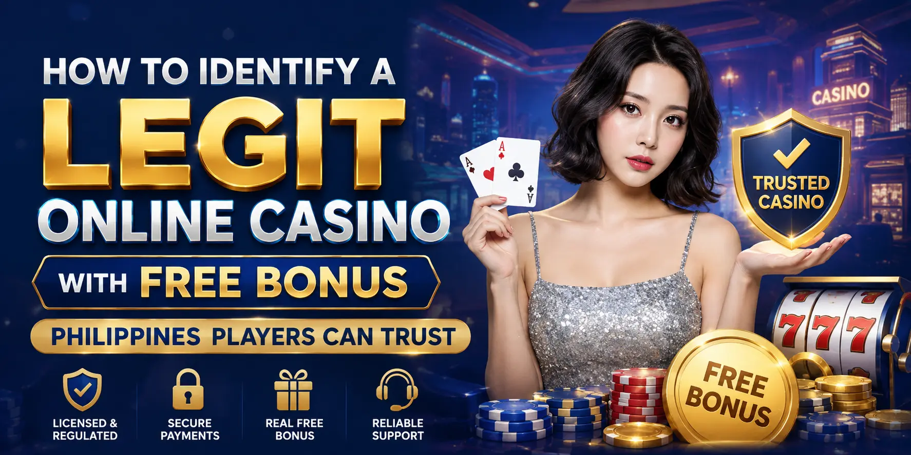 legit online casino with free bonus philippines